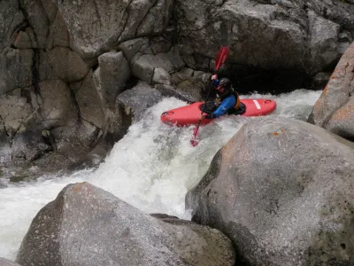Le Seuil d'entrée des Gorges de Sainte-Hélène